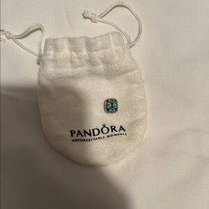 Pandora Blue and Silver Ring
